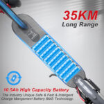 AOVOPRO ES80 – La Trottinette Électrique Performante et Élégante pour la Ville​ 9